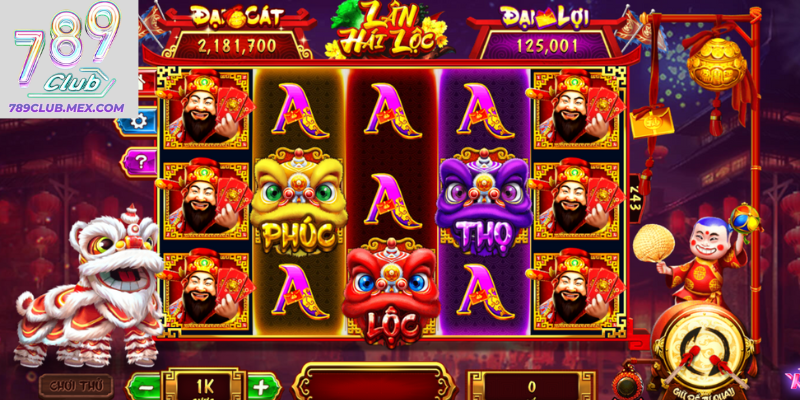 Giới thiệu tổng quan về trò chơi Lân hái lộc 789club